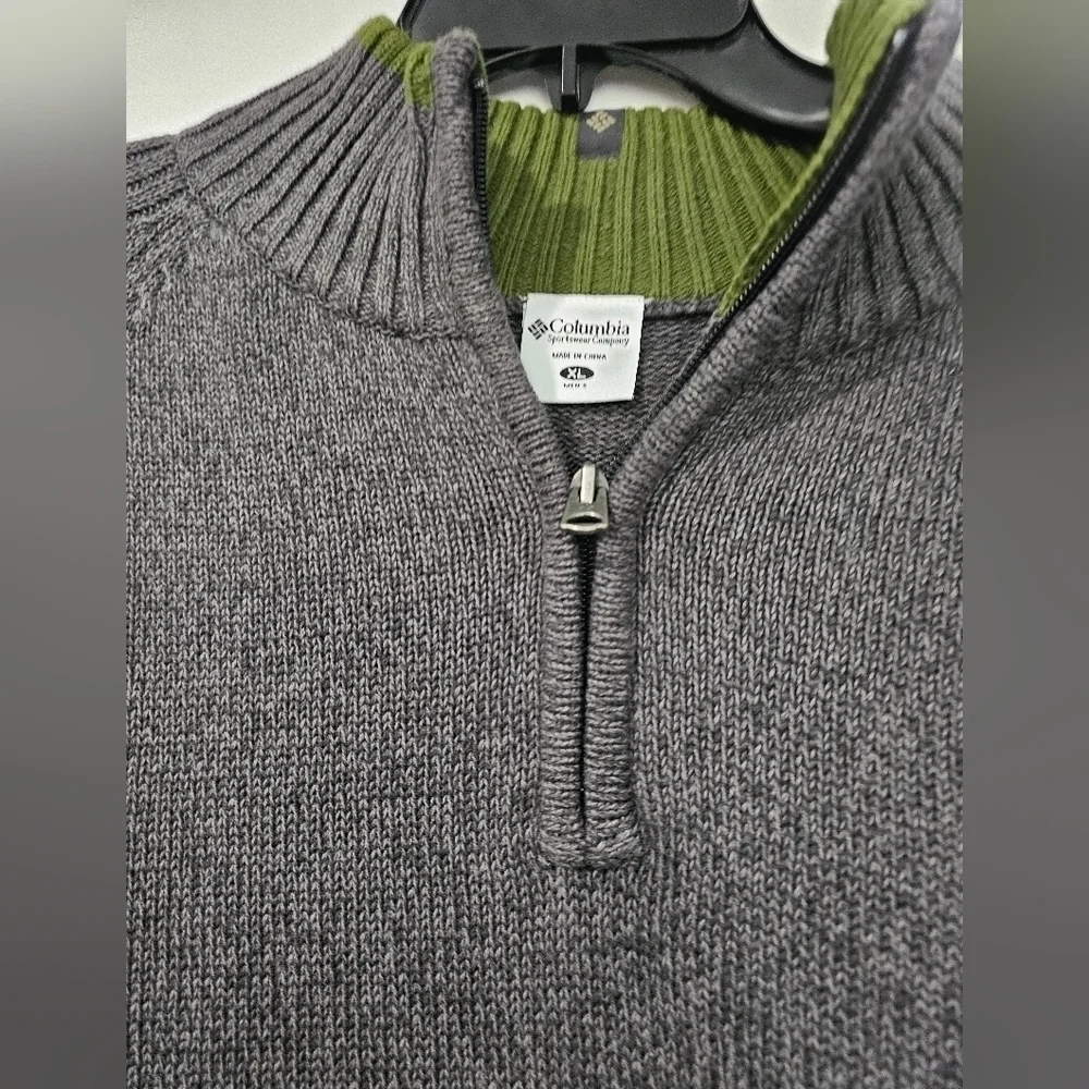 Columbia Mens Sweater size XL 100% Cotton
